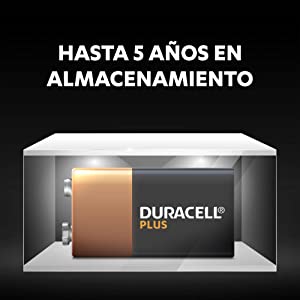 Duracell Plus Pilas Alcalinas 9V