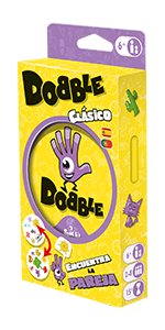 Dobble, Asmodee, Juego de cartas, Fun Fast Games, Zygomatic