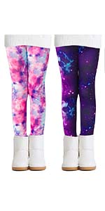  Adorel Leggings Invierno Forro Polar Gruesos para Niñas