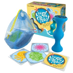 Jungle Speed, Beach, Asmodee, Zygomatic, Juego de cartas, Party game