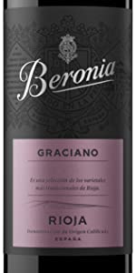 Beronia vino tinto do rioja graciano uva