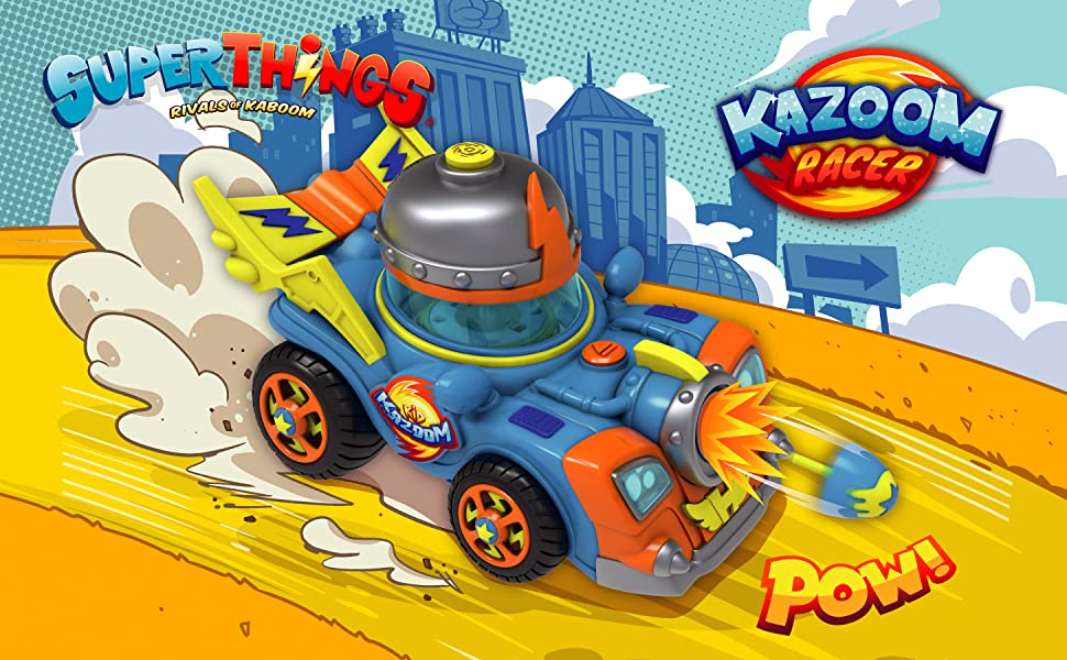 Supertthings Coche Kazoom Racers