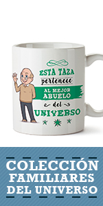 Tazas para regalar a familiares