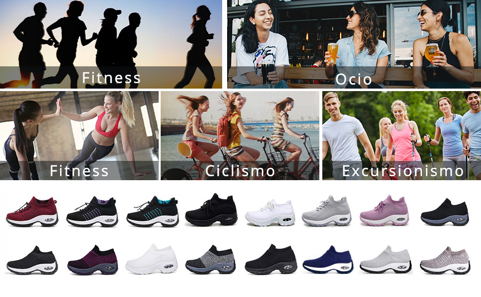 Zapatillas Deportivas de Mujer Zapatos Running