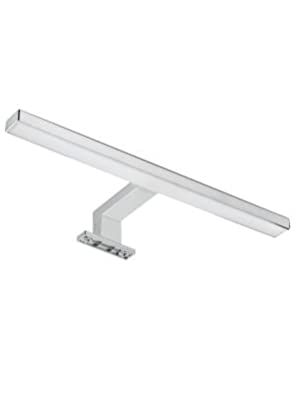 LED Espejo L??mpara montaje pared ba?o IP44 luz blanca neutra 4000 K 410 x 135 x 41mm 8W 600lm 