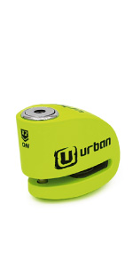 urban security, antirrobo, moto, alarma, disco, scooter, seguridad, candado, urban ur906x