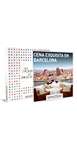 Cena exquisita en Barcelona caja regalo Smartbox