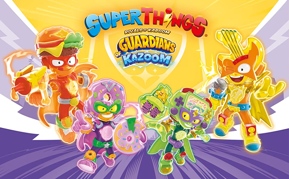 SUPERTHINGS GUARDIANS OF KAZOOM- COLECCI??N COMPLETA KAZOOM KIDS