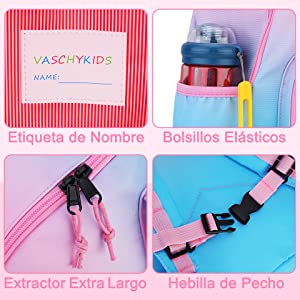 mochila rosa para ni?as