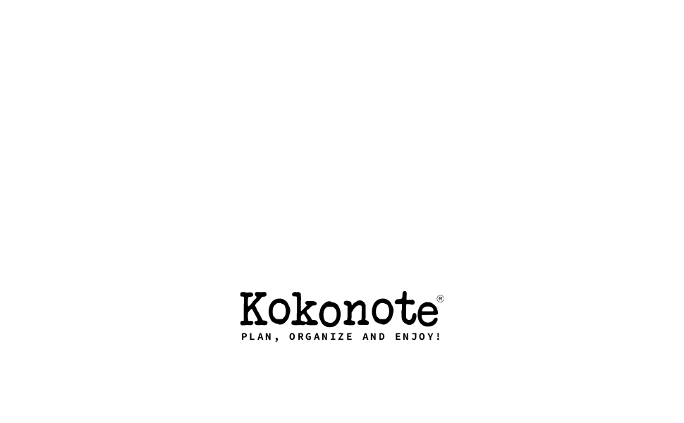 kokonote; papeleria premium;papeleria grupo erik; agenda kokonote;