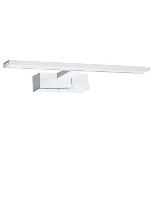 Lámpara LED Espejo baño IP44 40cm Pinza Armario luz Blanca Neutra 4000K 8W 600lm armario