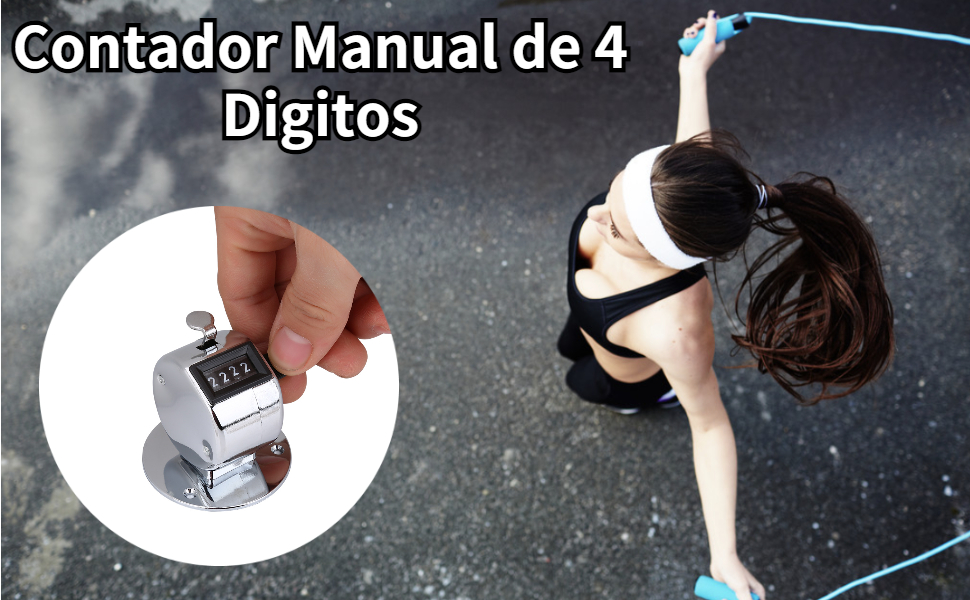 4 Contadores Digitales de Mano