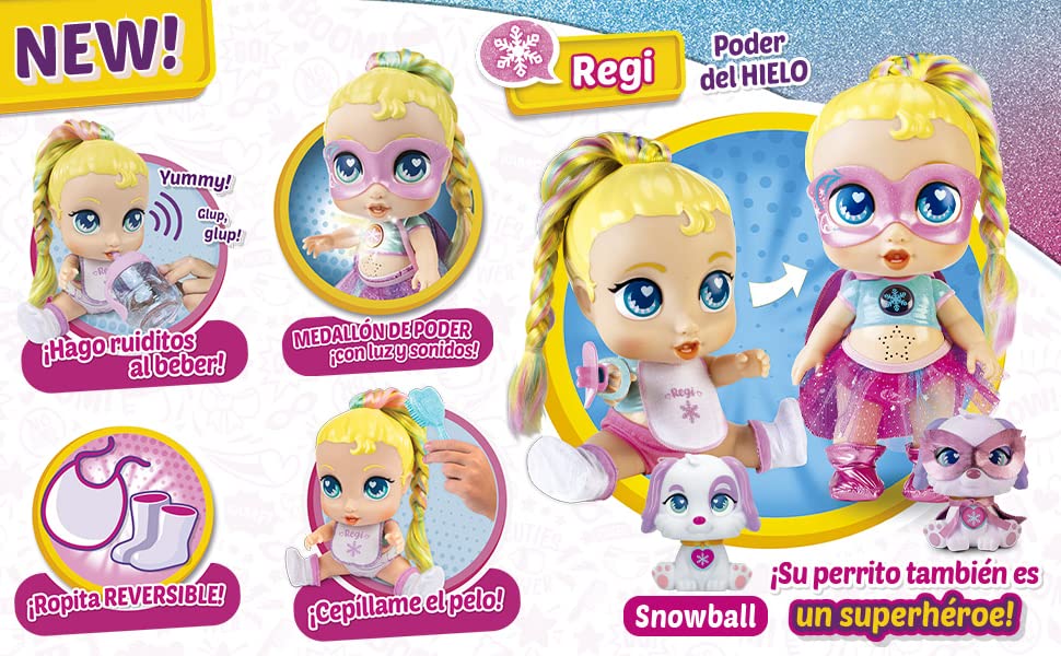 Super Cute,Sisi,Kala,Sofi,Gabi,Regi,juguetes ni?a,mu?ecas,mu?eca con accesorios,mu?eca beb??,juguetes