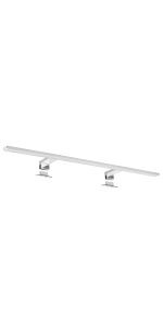 Lámpara LED Espejo baño IP44 90cm Pinza Armario luz Blanca Neutra 4000K 15W 1300lm armario