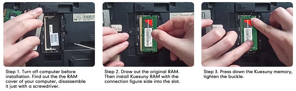 step install