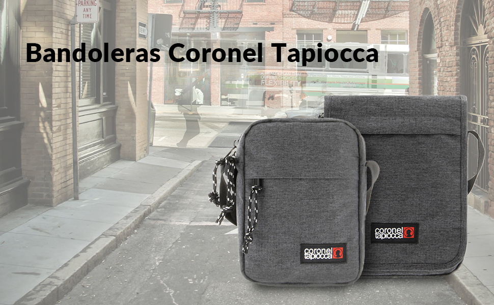 bandoleras hombre coronel tapiocca bolso cruzar crossbody bag messenger casual diario urbana amplia