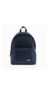 mochila de hombre comoda calidad economica puerto usb azul marino escolar unisex trabajo casual 